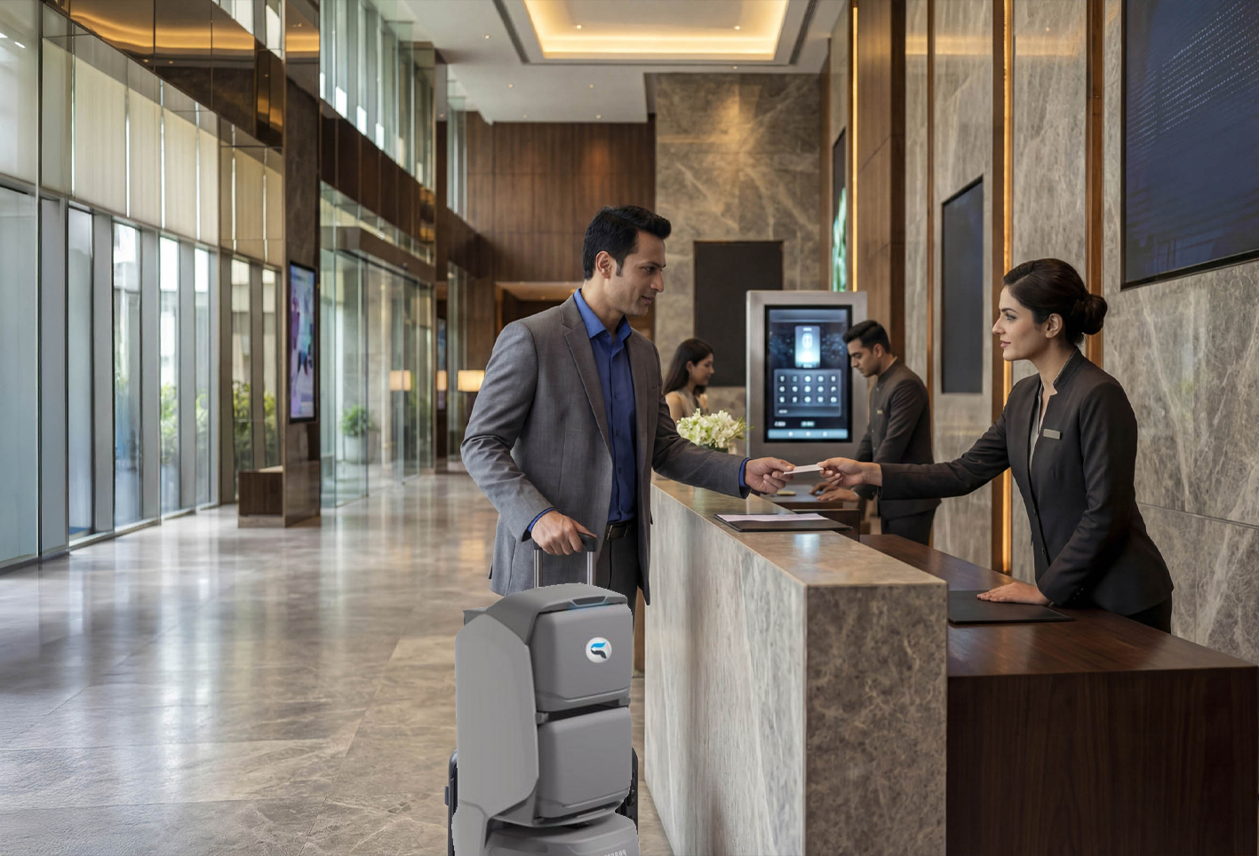 i Assist Serving Robot for Business Hotels