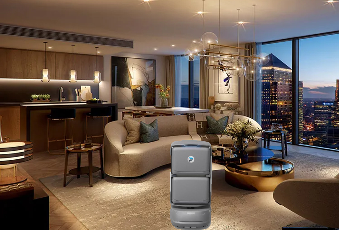 i Assist Serving Robot for Serviced Apartment